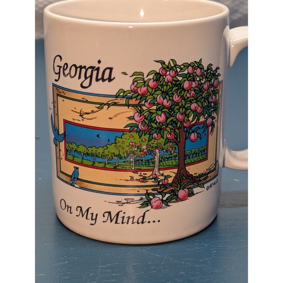 Georgia State Coffee Cup On My Mind Information Stats - Picture 1 of 5